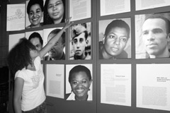 Module der Ausstellung „Homestory Deutschland &mdash; Schwarze Biografien in Geschichte und Gegenwart“