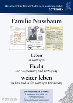 Flyer Gedenkstunde 2020